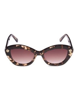 LoveShackFancy Hessel Sunglasses Light Tortoise